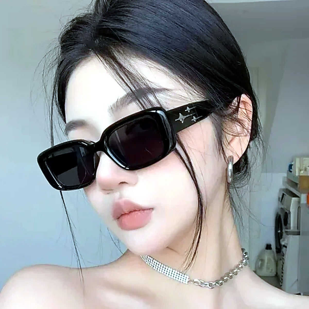 Lyros Y2K Cat-Eye Sunglasses