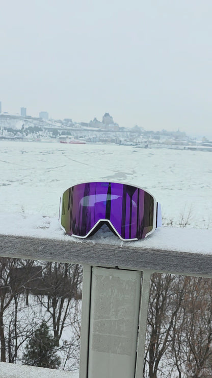 Masque de Ski Magnétique Haute Performance – Édition Lyros