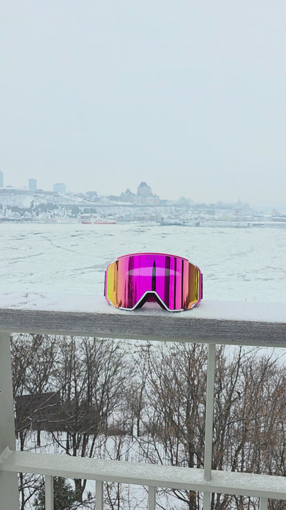 Masque de Ski Magnétique Haute Performance – Édition Lyros