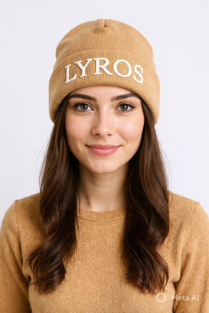 Tuque Lyros tricoté Doublé Satin – Soin des Cheveux & Ultra Confort