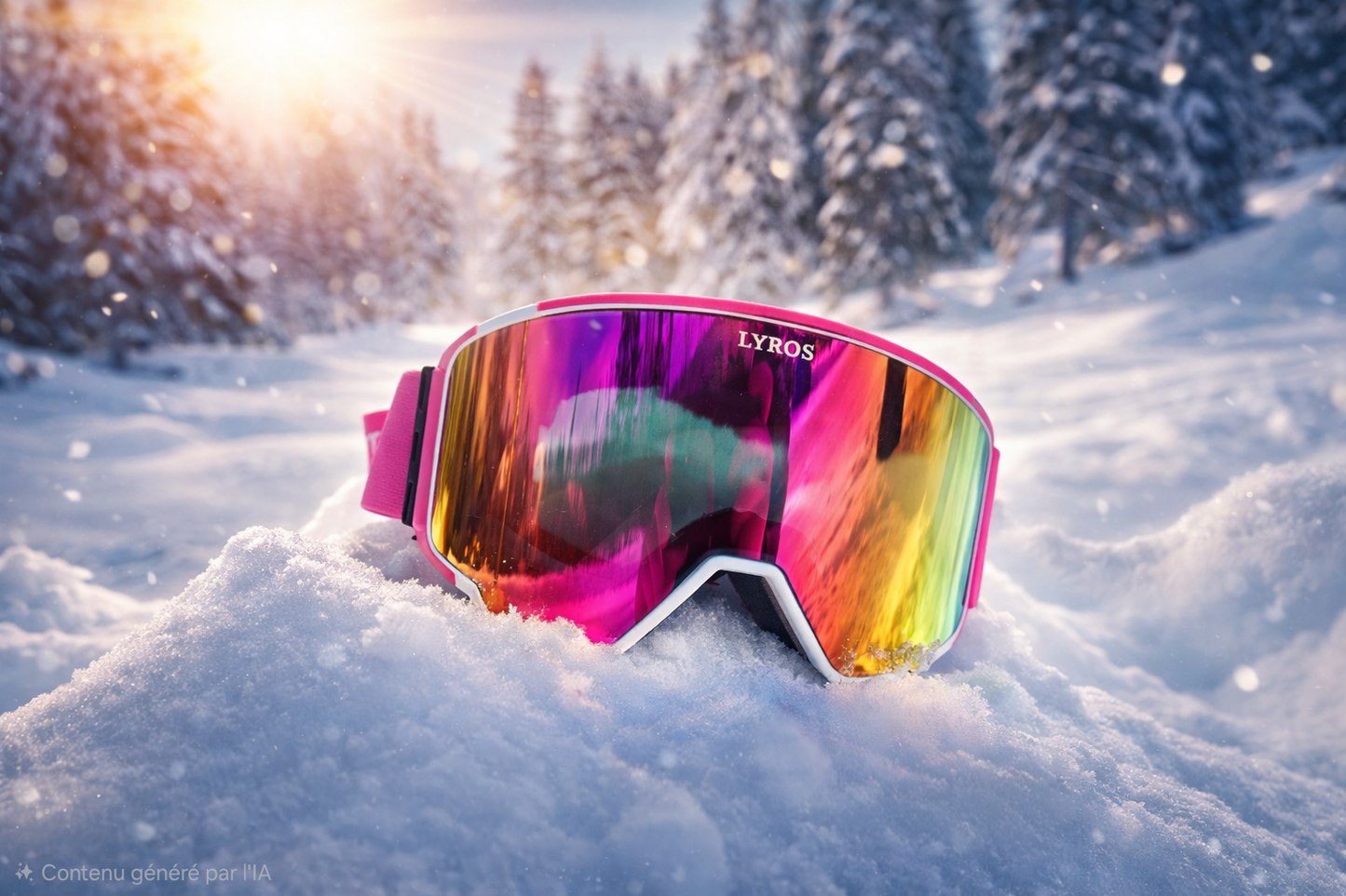 Masque de Ski Magnétique Haute Performance – Édition Lyros