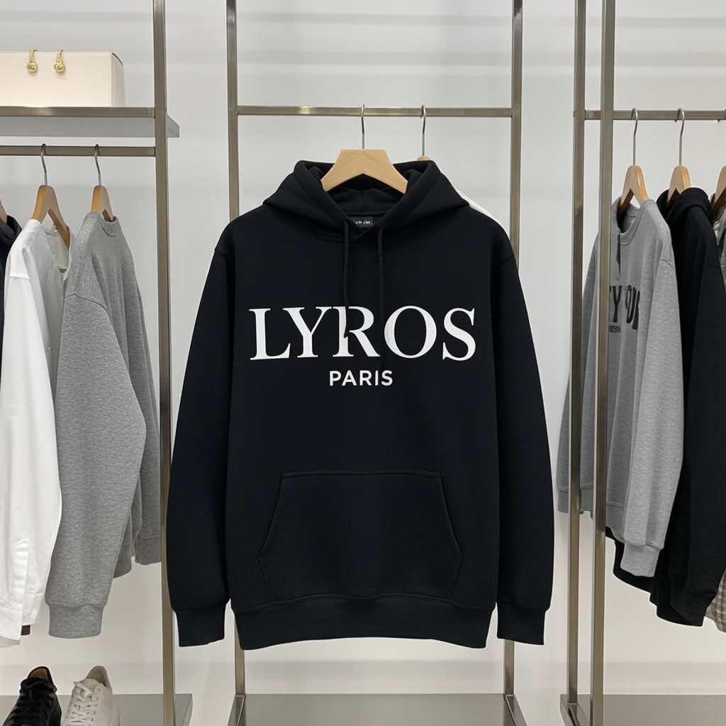 Hoodies Lyros Noir